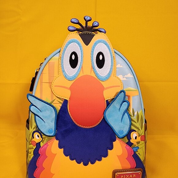 Loungefly Disney Pixar Up Kevin with Babies Jungle Mini Backpack NEW main image 5